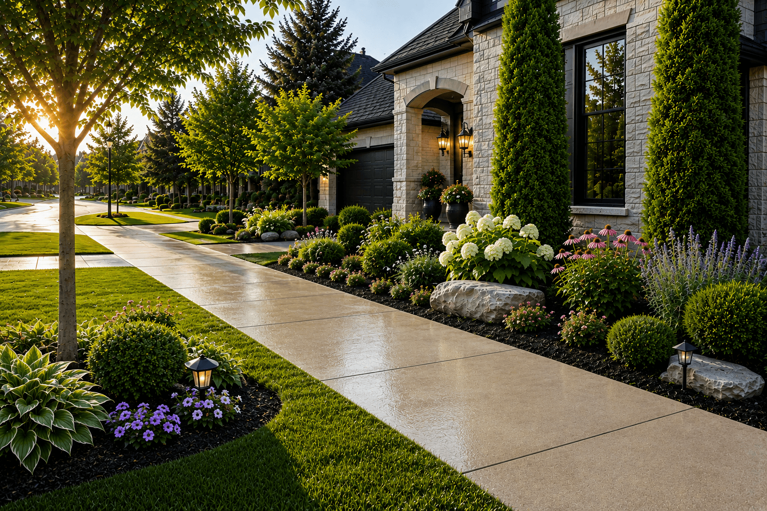 Outdoor pathways