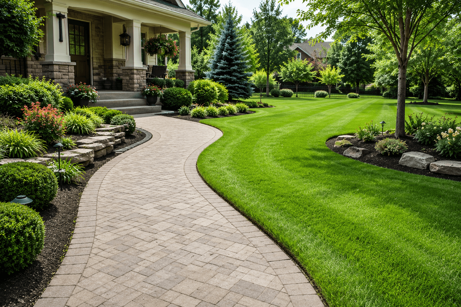 Lawn care process