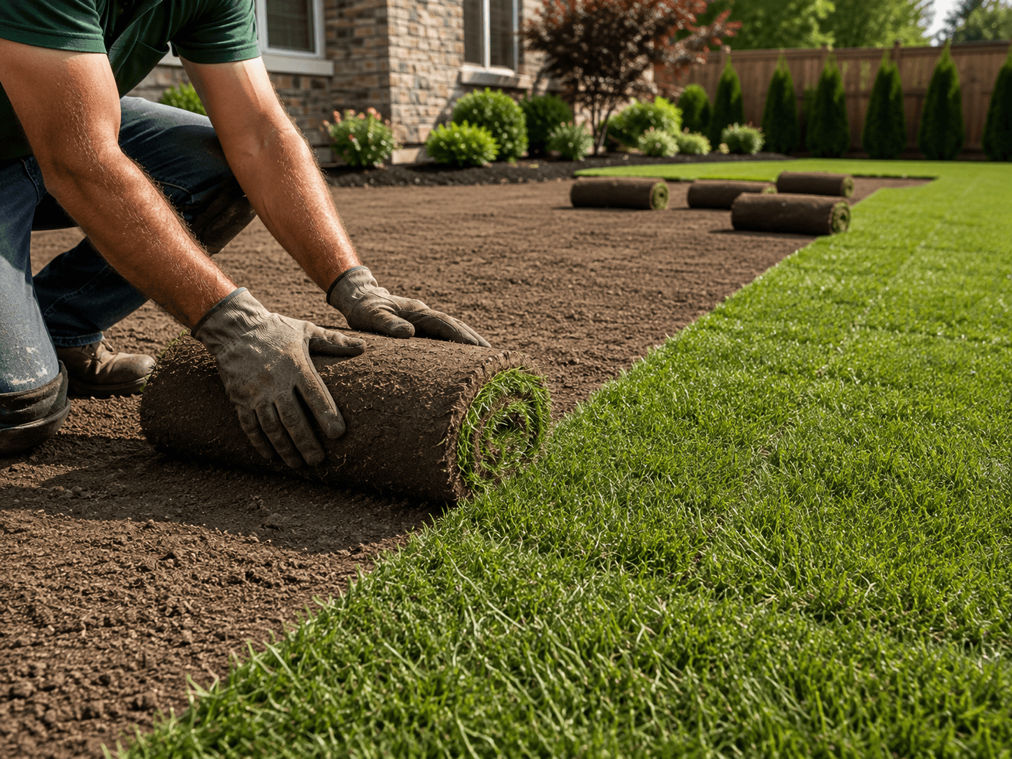 Sod installation hero