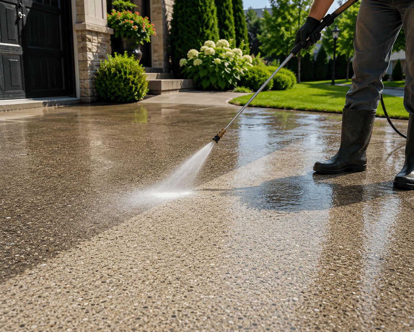 Power washing hero